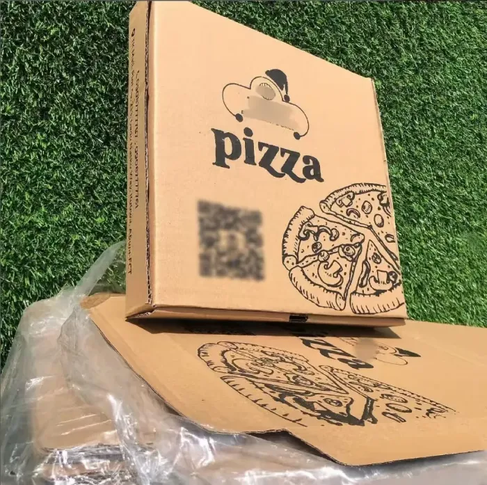 Az ausztrál pizzabolt egyedi pizzadobozokat rendel újra
