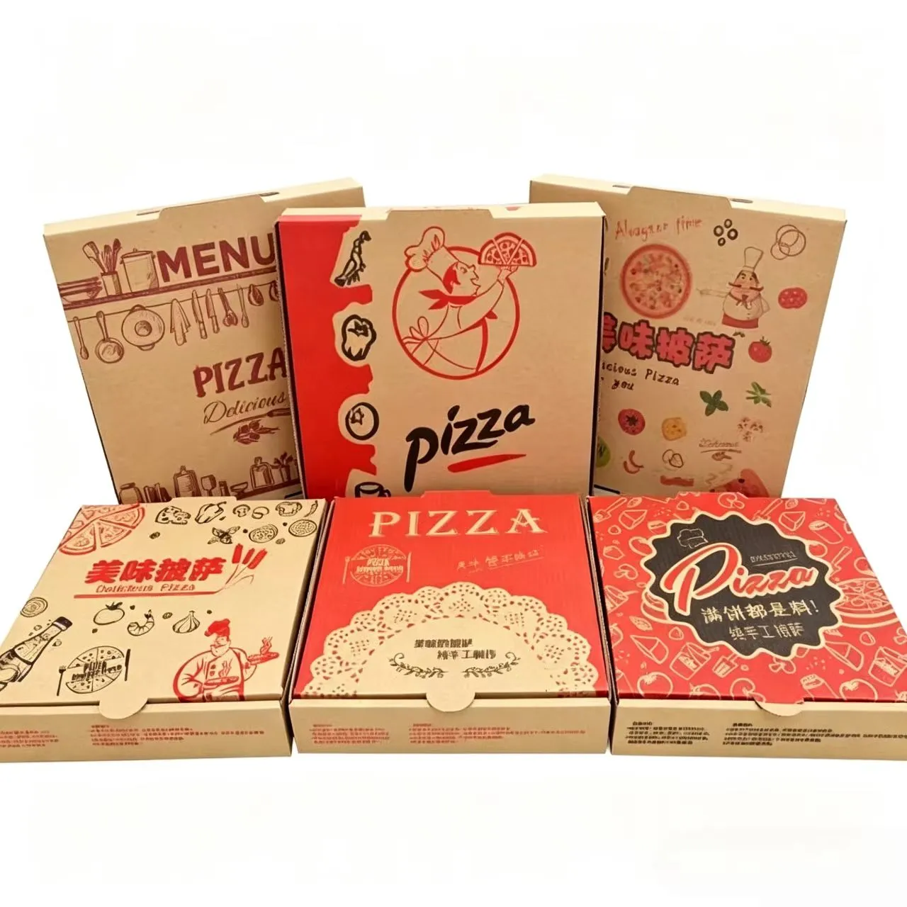 Az ausztrál pizzabolt egyedi pizzadobozokat rendel újra
