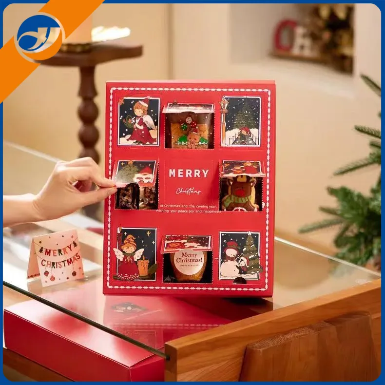 Papír karácsonyi ajándék vakdoboz