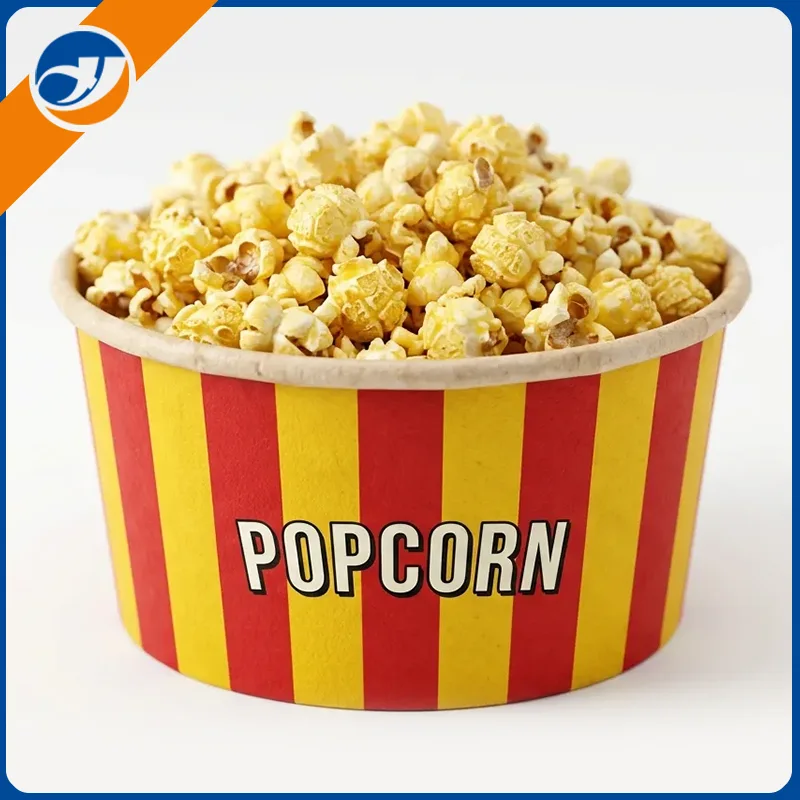 Popcorn papírdoboz kád